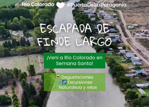 Río Colorado presenta su agenda turística y cultural para el fin de semana largo